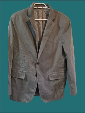 4/$67 Deal! Men's Cotton Gray Blazer